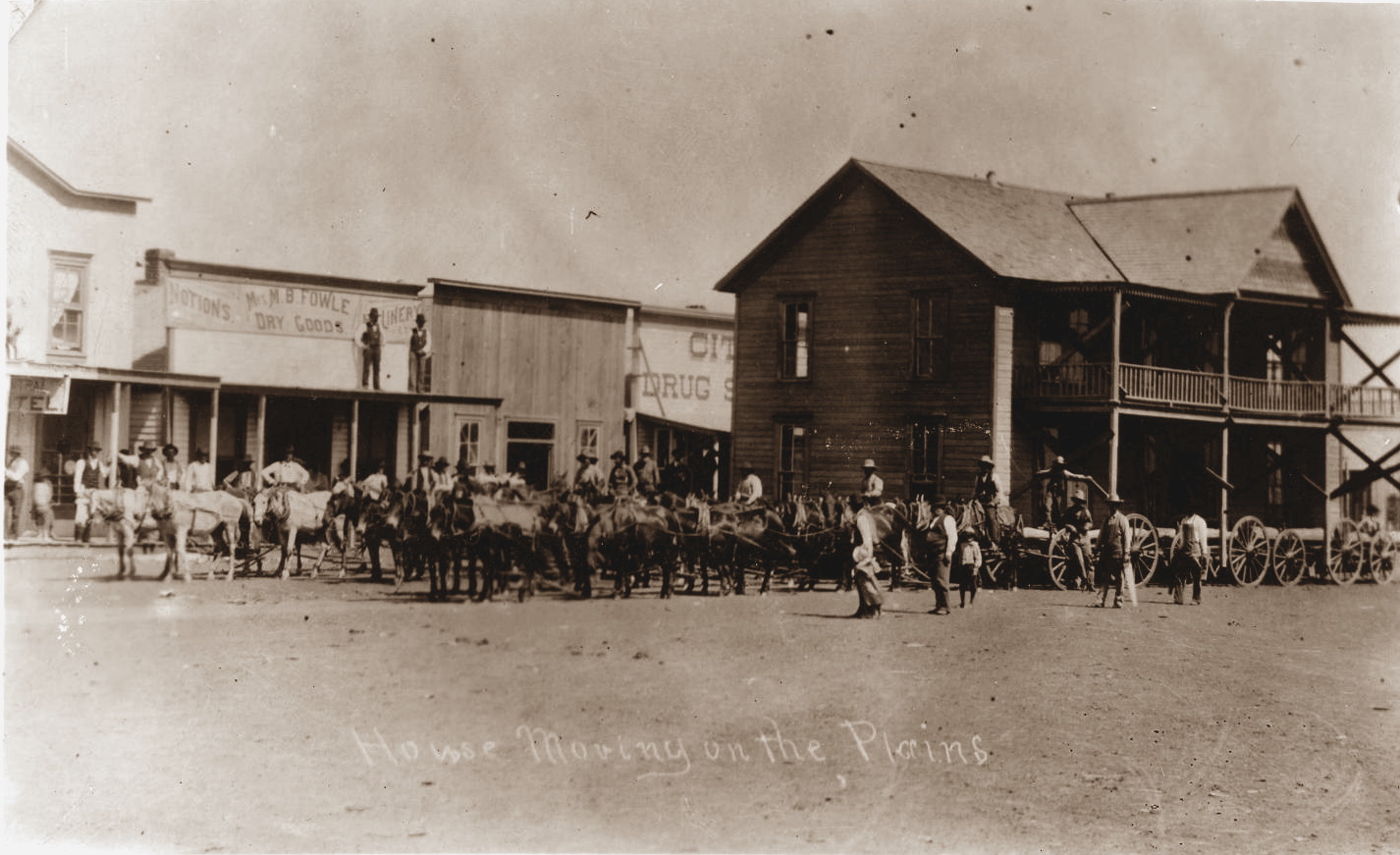 Dimmitt Hotel Moved to Plainview in 1893